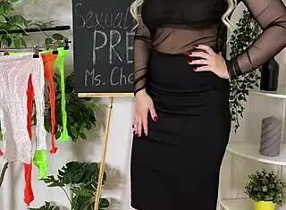 Oh man I love showing off these sexy fishnet dresses for sexual wellness... ya know?