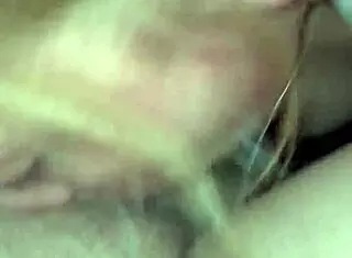Blowing bubbles during deepthroat face fucking with cute slut gagging on cock