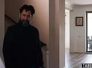 big ass sophia burns gets surprise boyfriend visit from ex friend's guy for riding and licking fun