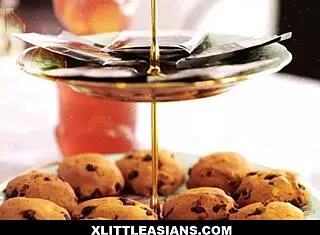 Big Cock Pounds Dolled Up Asian Teen 18+ Kimmy Kim In Cute Dress From Behind