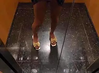 i watch shemale ting xuan stroll outdoors and pee in public