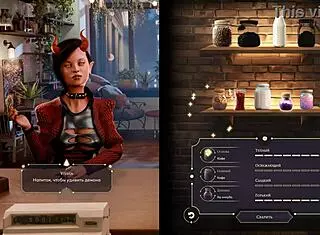 i grabbed that baristas dick and started dominating him with blowjob and gangbang action