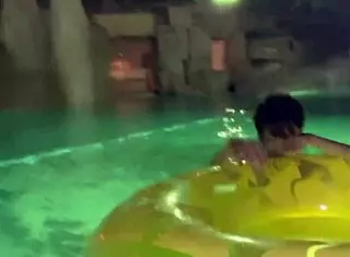 summer girl hina 22 year old university student part 2 gets wild at hotel night pool in homemade asian amateur action