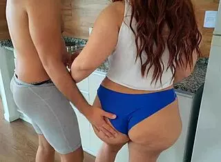 Redhead Milf Fucks Stepson