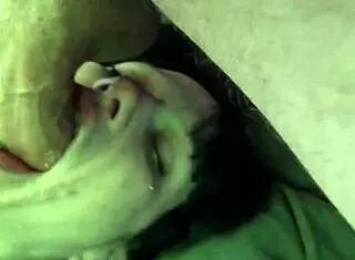 Candy Yumcum Displays Deep Throat Skills On Welsh Pony In Amateur Rough Blowjob