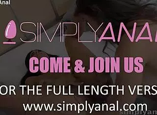 oh wow these horny brunettes are dildo fucking each others asses with fingering kissing and rimjobs in hot lesbian action stretching those gaping holes