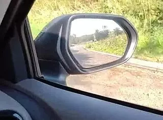 pulled over for a quick naughty rub in public layby... oh man, i couldnt hold back