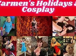 Granny Velma Embarks On Mystery Adventure With Mature Cougar Bbw In Cosplay Costumes And Deepthroat Lick