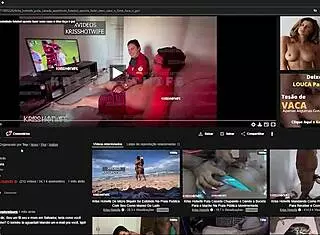 Kriss hotwife feels so alive showing off in the hotel corridor