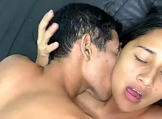 I milk my stepdaughter's tits in lingerie