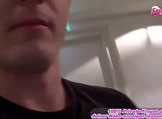 oh man, check out this young german skinny slut getting fucked in the elevator public pov style