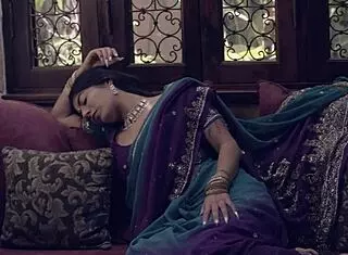 Queen Jasmine and Prince Adonis Engage in Sensual Foreplay with Footjob and Tight Pussy Action