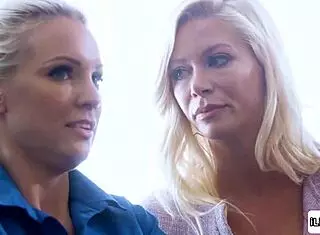 Lesbian doctor licks big tits teen client and milf in hospital