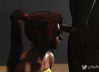 Blindfolded Jessie Gets Fucked Missionary Style With Facial Cum In Ffvii Remake!