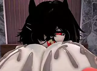 Bunny girl teases me so I breed her rough in Roblox fan request second part