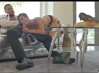 Aidra Fox casually TEASED Seth in the 4K clip. She kept going until he EXPLODED inside her PUSSY.