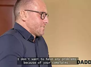 Daddy4k Naughty Blonde Shows Big Sex Experience At Job Interview. Cheating Girlfriend Seduces Old Man In Czech Office.