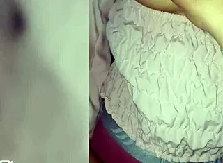 Suck my fingers like that, you perfect-titted 18-year-old girl in this real amateur homemade video