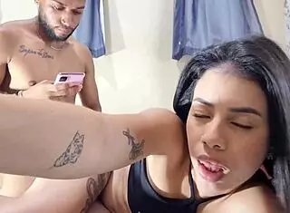 Feeling So Turned On as Cute Petite Latina Stepsister Begs Step Bro to Record Our Muscular Homemade Fuck