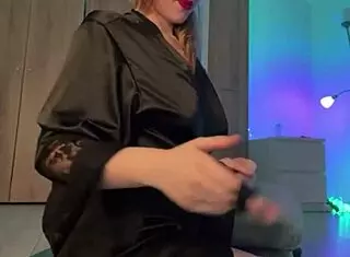 in a casual homemade scene, this teen blonde masturbates her tight pink pussy with fingering until orgasm hits hard