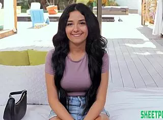 Perky newcomer Vanessa Marie says she's excited to start her career.