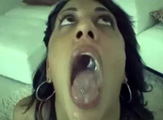 uhh i swallow cum like a good sissy in training part two