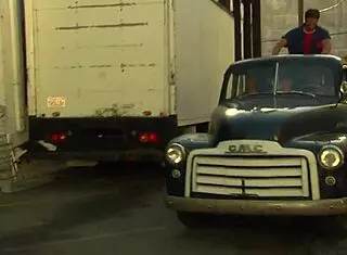 Whoa, this brunette gets pounded outdoors by monster cock until facial cumshot! 😈