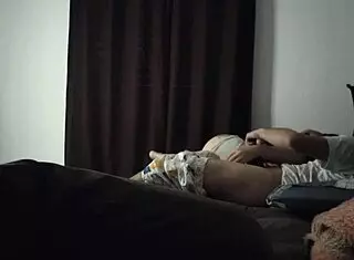 Brazilian Milf Shares Sofa With Stepson For Bareback Doggystyle Action