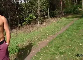 In this casual tale, a naughty Czech coquine happily engages in public anal sex for cash. The pickup turns into a wild outdoor adventure with her old partner watching as a cuckold.