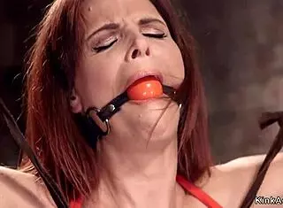 Huge Tits Milf Faces Intense Anal Fucking While Bound in Hogtie Bondage Setup