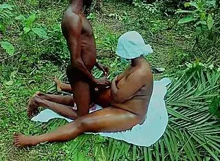 The bbc bush hunter tracks down amateur bbw african goddess for hardcore outdoor fuck. She takes monster cock in bent over doggystyle with squirting orgasms.
