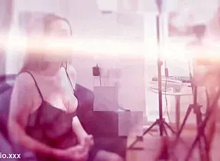 Teen student strips off clothes and panties to tease with buttplug before fingering fat curvy pussy solo