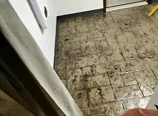 i gave my hot curvy wife a pov blowjob in the public shower behind the scenes