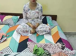 Imagine your first time with jija sali in romantic indian sex – this beautiful 18-year-old virgin gets her tight wet pussy licked and fucked doggystyle for intense pleasure!