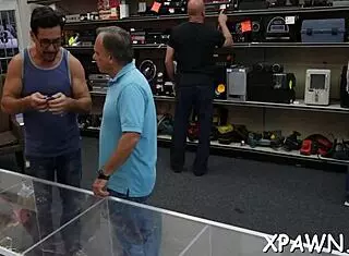 Beauty Unleashes Intense Sex Action in the Shop with Rough Passion