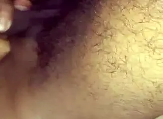 Amateur wife takes big black cock from husband's friend in hotel bent over doggystyle while he watches on video call.