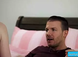 Blonde Teen 18+ Seduces Older Step-Brother