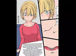 Girl on the train Kokage gets huge comic action in Español audio!