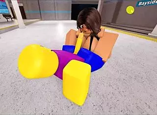 feeling so aroused roblox bitch gets fucked by three noobs