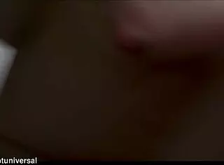 Skarlit angel masturbates with fingering and squirting in solo session