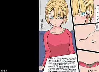 Girl on the train Kokage gets huge comic action in Español audio!