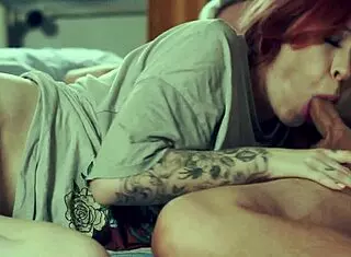 Redhead Step Mom's Pussy Takes Hard Rough Fucking with Cum Covered Finish