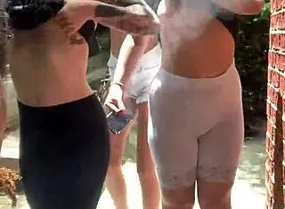 Gaktrizzy Leads Rough Interracial Redhead Orgy In Wild 4some Group Action