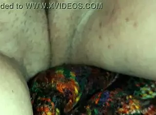 My stepsister and I rub pussies together moaning loudly until we both cum hard