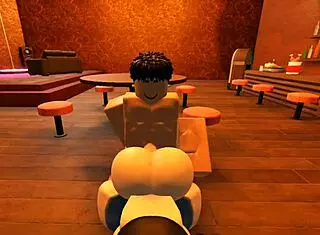 dude, this slut with a big ass is getting fucked by a monster cock in the bar from pov