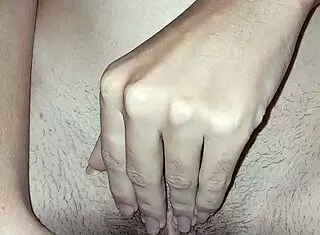 Hey, why am I masturbating my juicy clit and shoving a little dildo in my hairy pussy until I cum so hard?