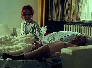 Redhead Step Mom's Pussy Takes Hard Rough Fucking with Cum Covered Finish