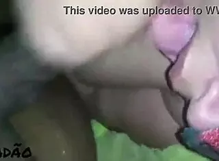 Taking Cum From Huge Cock In Deepthroat Action