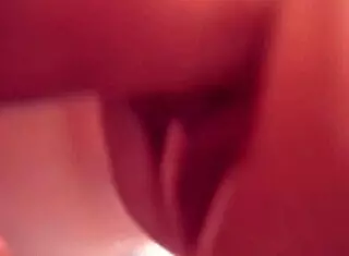 What happens when you film doggy style with macro lens on huge puffy wet pussy getting creampie?