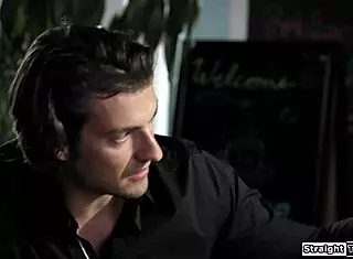 Milf flight attendant seduces stranger for quickie with deepthroat and shaved pussy lick